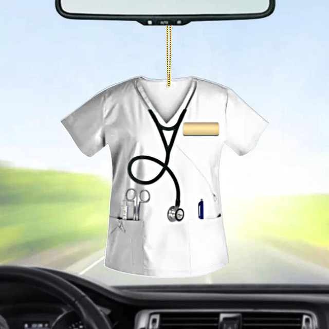 Car Mini Hanging Flat Doctor N - Medical Lab Uniform review and price