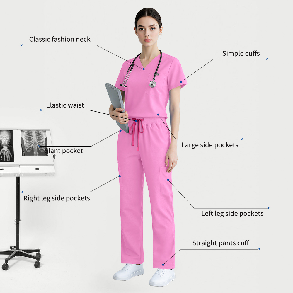 Niaahinn Dentistry Scrub Tops+ - Medical Lab Uniform review and price