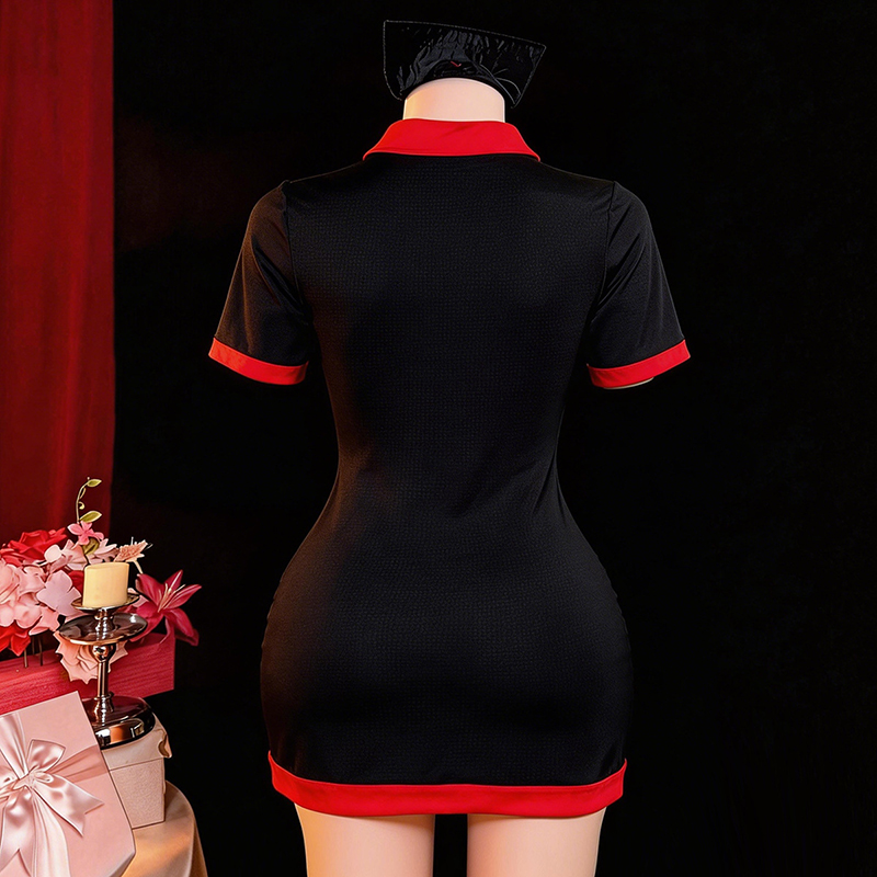 New Sexy Nurse Black Uniform C - Medical Lab Uniform review and price