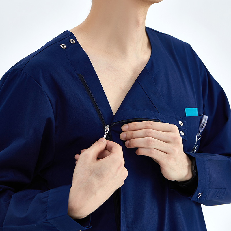 Zipper Nurse Uniforms Medical  - Medical Lab Uniform review and price